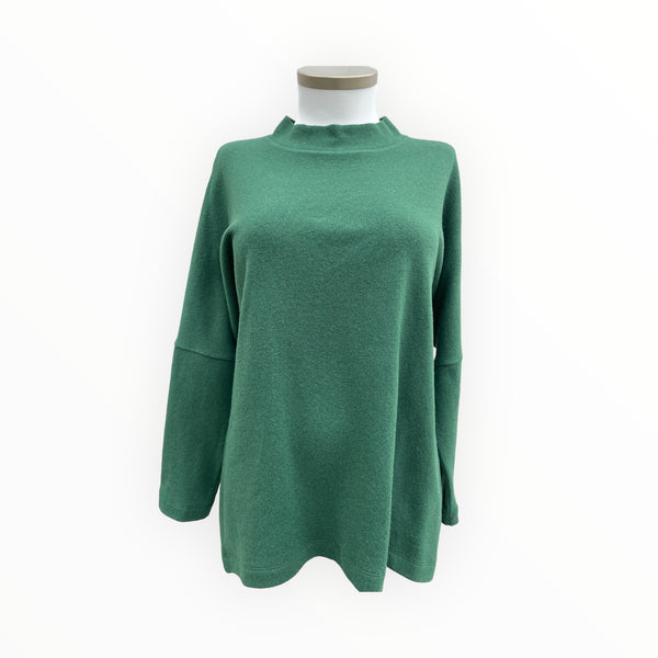 Pullover „Knitted“ dunkelgrün
