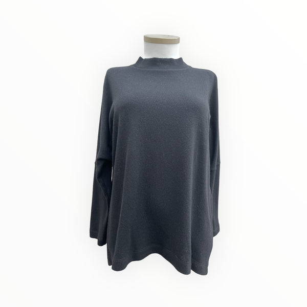 Pullover „Knitted“ schwarz