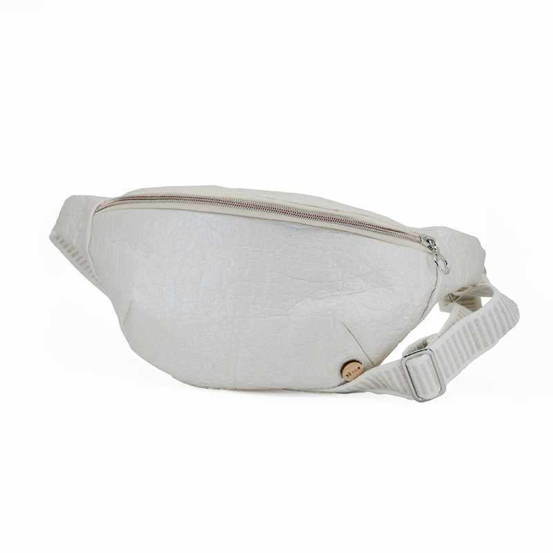 Bauchtasche "Metallic" perlmut