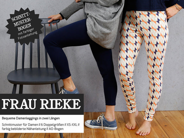 Frau Rieke Leggings Papierschnittmuster