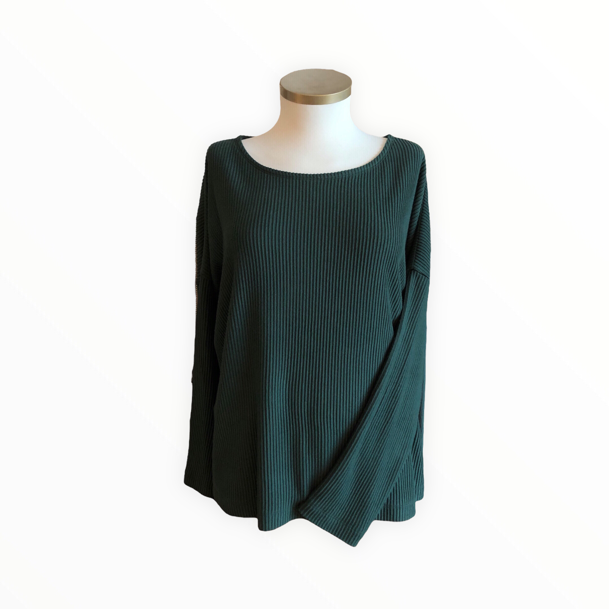 Pullover „ottoman“ dunkelgrün