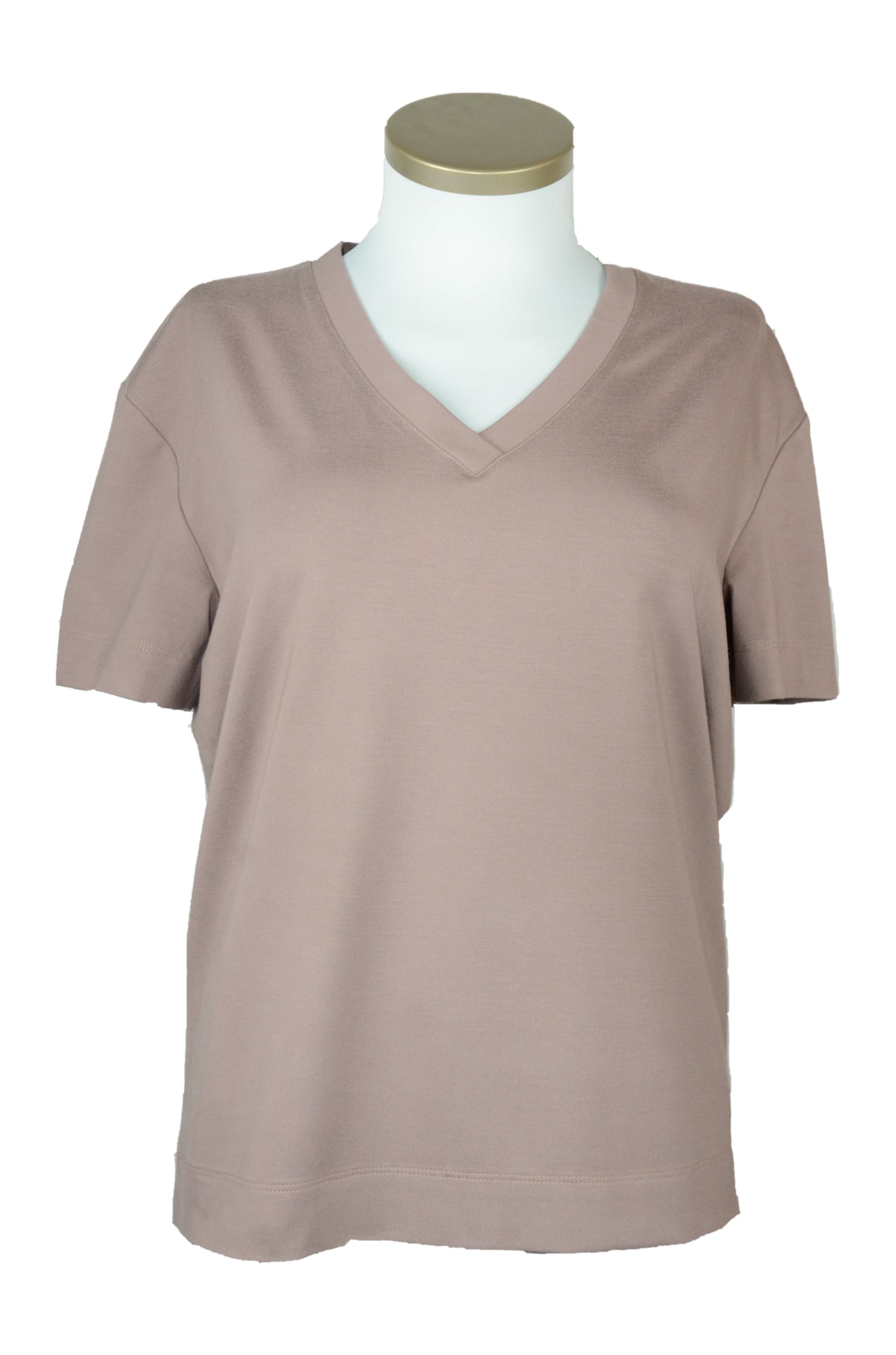 T-Shirt Viskose "light brown"